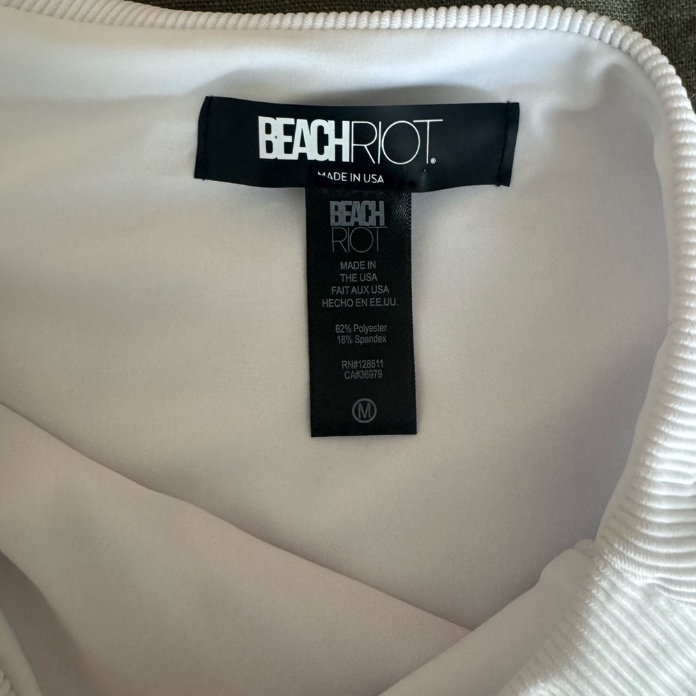 Beach Riot Celine Ribbed One-Piece Swimsuit - Picture 5 of 7